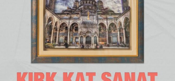 Girne'de Yarın "Kırk Kat Sanat" Kağıt Rölyef Atölyesî Düzenleniyor