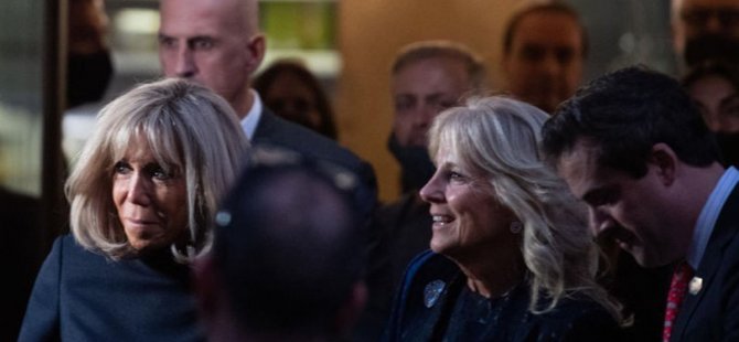 First Lady Jill Biden ve Brigitte Macron buluştu