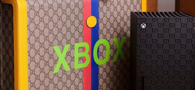 Gucci, orijinalinden 20 kat pahalı özel üretim Xbox Series X'i tanıttı