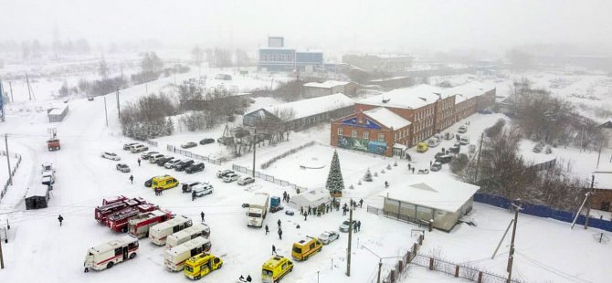 Sibirya'da kömür madeninde yangın: En az 11 ölü, 49 kişi halen içerde!
