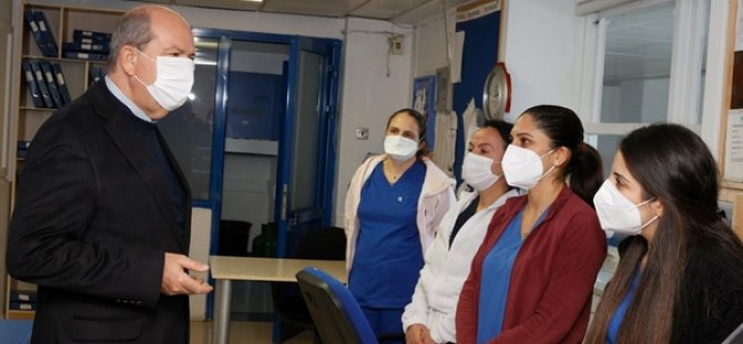 Cumhurbaşkanı Tatar: “Sağlık Çalışanı Kadınlarımızı Özverili Çalışmalarından Dolayı Takdir Ediyor, Başarılar Diliyorum”