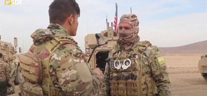 ABD ve YPG/PKK Suriye’de ortak tatbikat yaptı