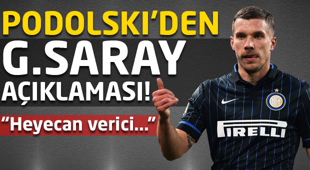 Podolski'den Galatasaray açıklaması!