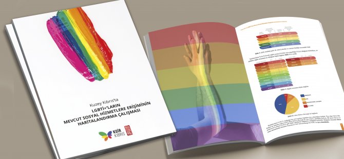 Kuir Kıbrıs Derneği, Kuzey Kıbrıs’ta LGBTİ+'ların Sosyal Hizmetlere Erişimi üzerine yaptığı haritalandırma raporunu yayınladı. 