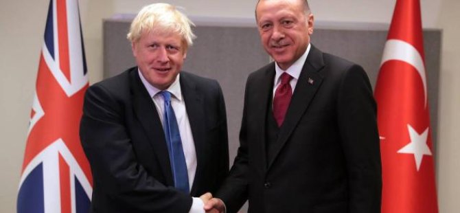 Türkiye Cumhurbaşkanı Erdoğan İngiltere Başbakanı ile görüştü