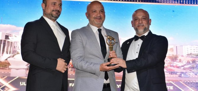 Kıbrıs Türk İş İnsanları Derneği’nin Düzenlediği 2. Altın Caretta Ödüllerinden Yakın Doğu Oluşumu’na 4 Ödül
