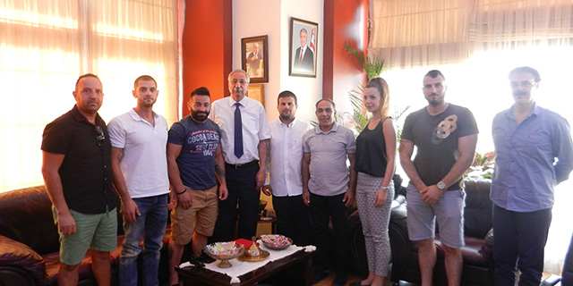 Güngördü, Ozanköy Spor Kulübü Yeni Yönetimini kabul etti