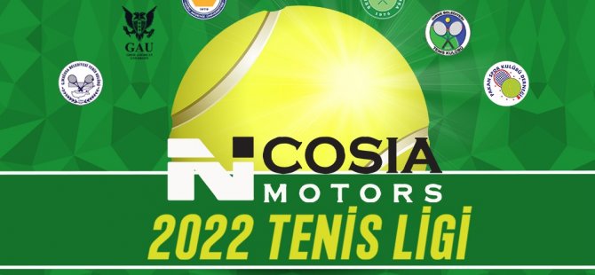 2022 Nıcosıa Motors Tenis Ligi Kura Çekimi Yapılacak