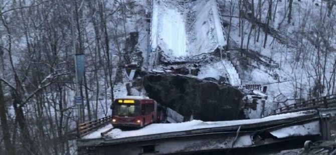 Biden’ in Ziyaret Edeceği Pittsburgh’ da Köprü Çöktü: 10 Yaralı
