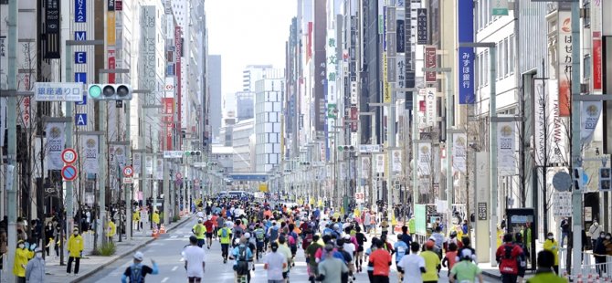Tokyo Maratonu koşuldu