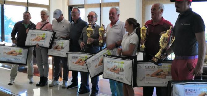 Korineum’da Sırdaş Beds Valentine’s Open Golf Turnuvası Şampiyonu Dilek Talay