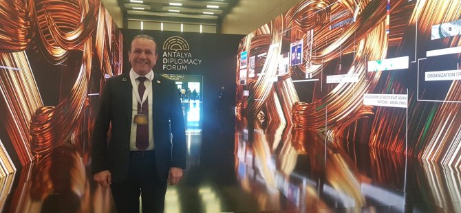 Fikri Ataoğlu, Antalya Diplomasi Forumu'na Katıldı