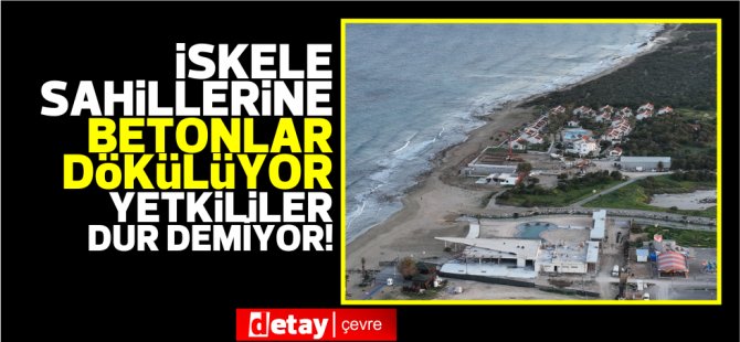 Sadıkoğlu Plajla ilgili açıklama yaptı, İskele Çevre İnisiyatifi yeni görüntüler yayınladı