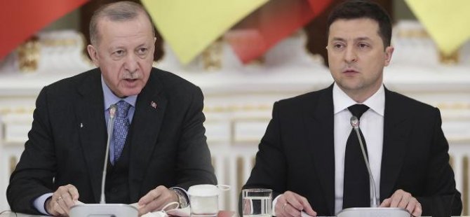 Erdoğan, Zelenskiy ile Görüştü