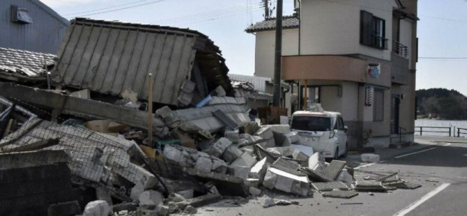 Japonya’da 7,4 büyüklüğündeki depremde 4 kişi hayatını kaybetti