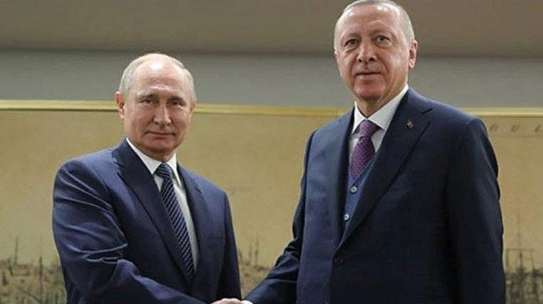 Erdoğan, Putin ile Görüştü