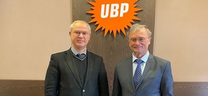 Slovakya Lefkoşa Büyükelçisi, UBP’yi ziyaret etti