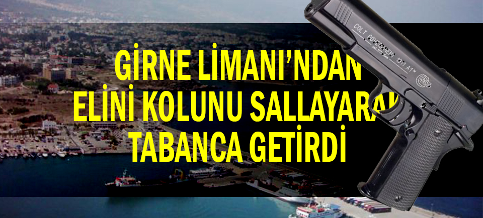 Girne Turizm Limanı: Bugün kuru sıkı, yarın kalaşnikof!