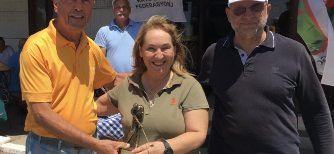 Golf Federasyonu Bahar Cup Turnuvası Şampiyonu Filiz Besim…