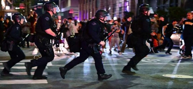 ABD'de öfke gecesi: On binlerce kişi sokağa döküldü!