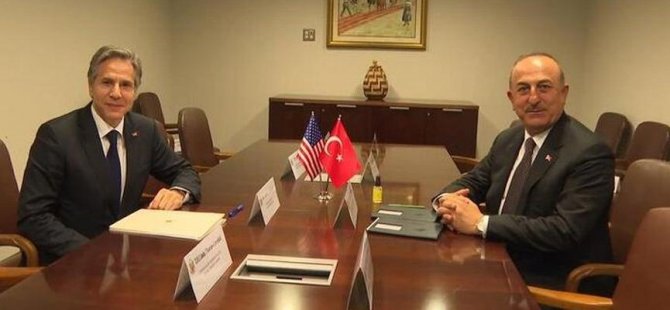 TC Dışişleri Bakanı Çavuşoğlu, ABD’li mevkidaşı Blinken ile görüştü