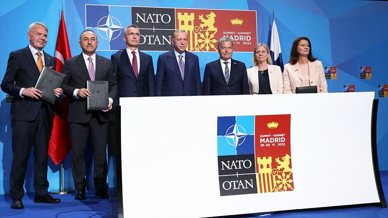 Türkiye, İsveç ve Finlandiya memorandum imzaladı: İki ülkeye NATO üyelik yolu açıldı