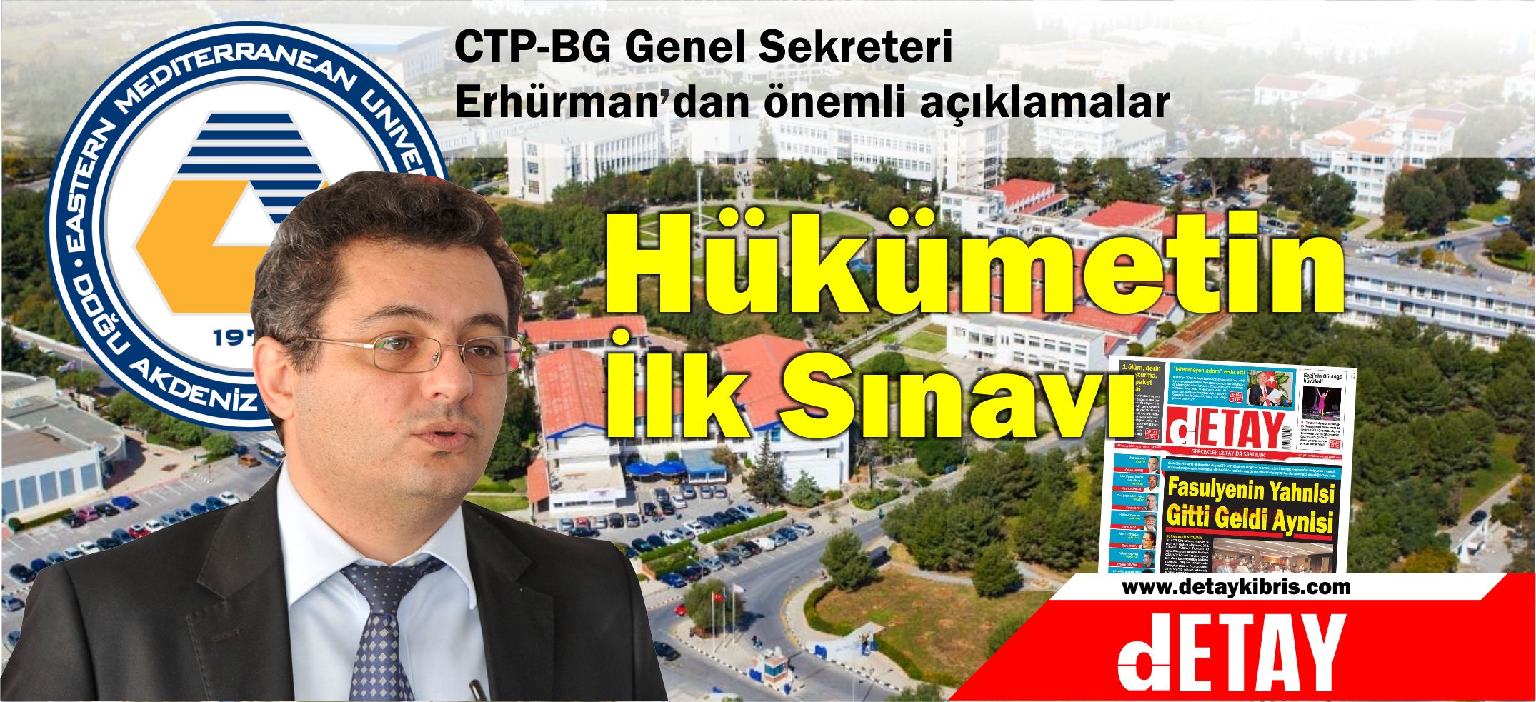 Erhürman'dan çarpıcı DAÜ açıklaması!