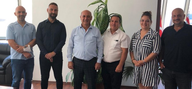 Kıbrıs Türk Öğretmenler Sendikası yetkilileri, Ahmet Benli ile görüşme gerçekleştirdi
