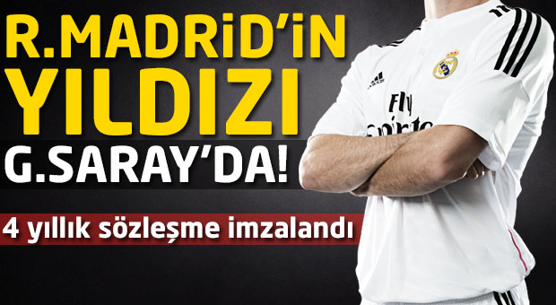 Real Madrid'in yıldızı Galatasaray'da!