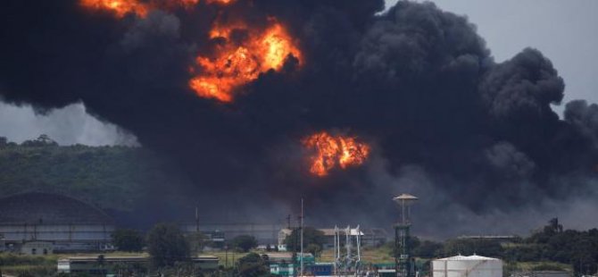 Küba’da petrol tesislerindeki patlamalarda yaralı sayısı 121 oldu