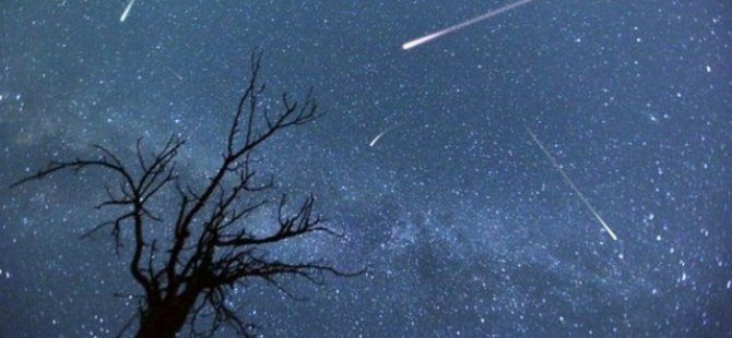 Her yıl aynı dönemde yaşanan benzersiz meteor yağmuru