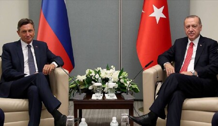 Erdoğan, Slovenya Cumhurbaşkanı Pahor ile bir araya gelecek