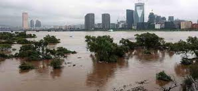 Güney Kore'de şiddetli yağış nedeniyle hayatını kaybedenlerin sayısı 11'e yükseldi