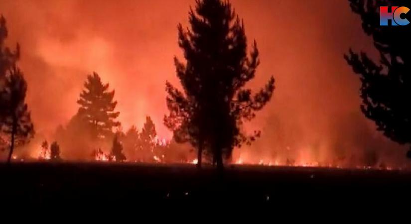 İspanya'da Orman Yangını: 1300 Kişi Tahliye Edildi