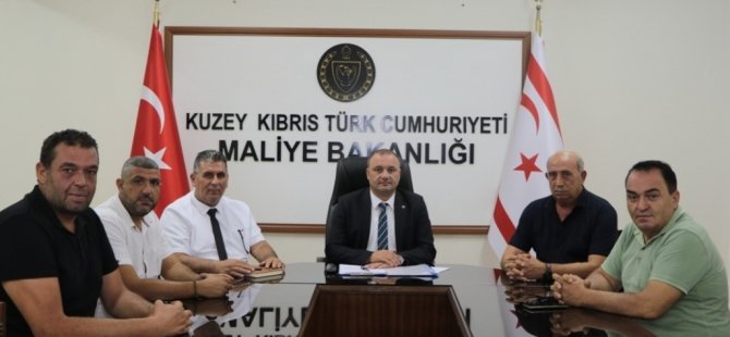 Maliye bakanı Şan KAR-İŞ heyetini kabul etti