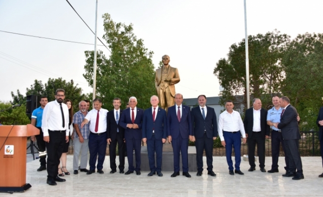 Güzelyurt Belediyesi Bostancı Hizmet Binası ile Atatürk Anıtı açılışı yapıldı