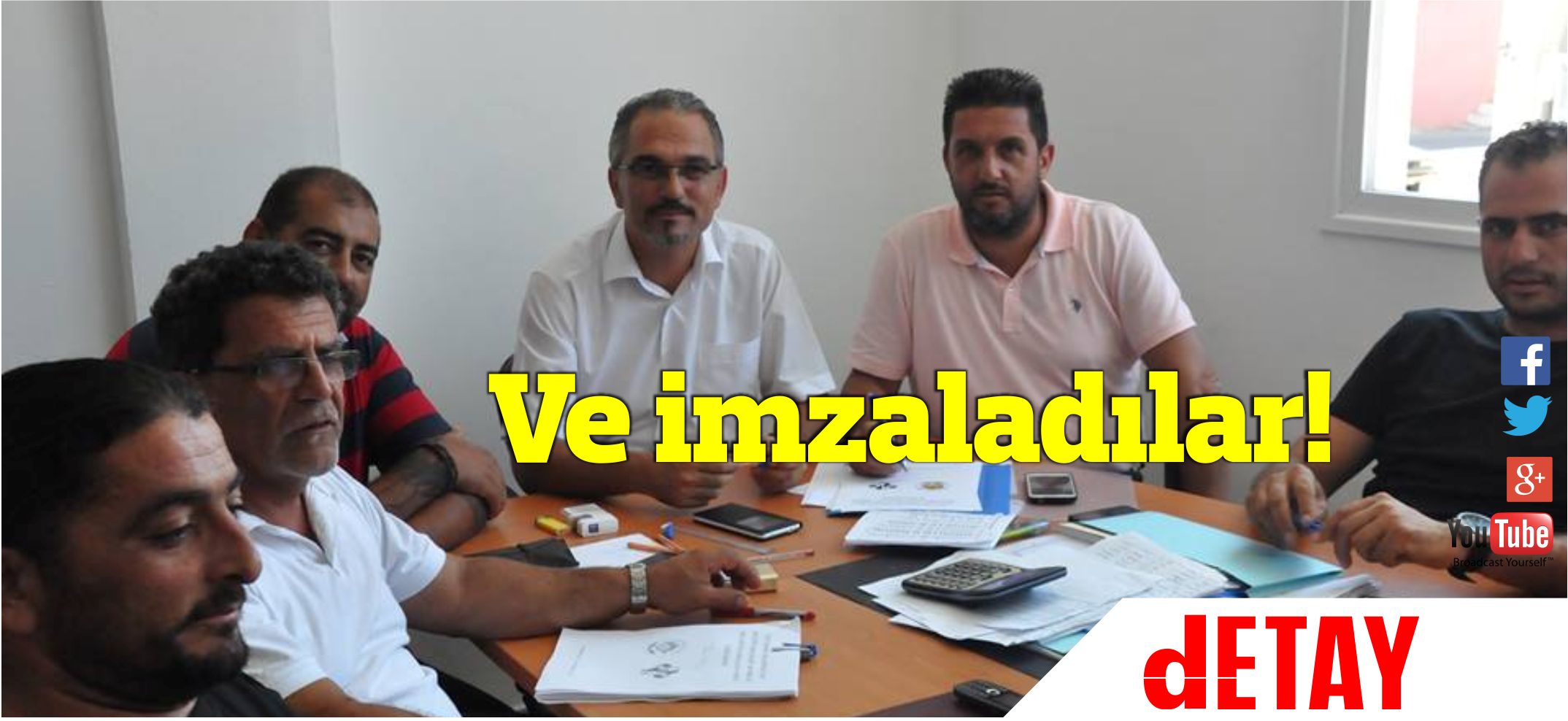 TİS'i İmzaladılar...