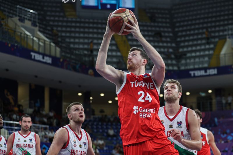 EuroBasket: Türkiye Bulgaristan’ı yendi, ikide iki yaptı