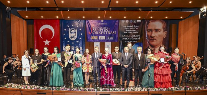 23. TÜRKSOY Opera Günleri’nin Bursa konseri başarıyla tamamlandı