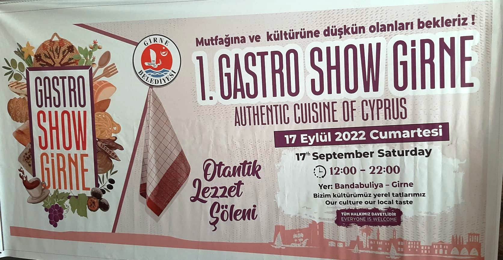 1. Gastro Show Girne Etkinliği düzenlendi