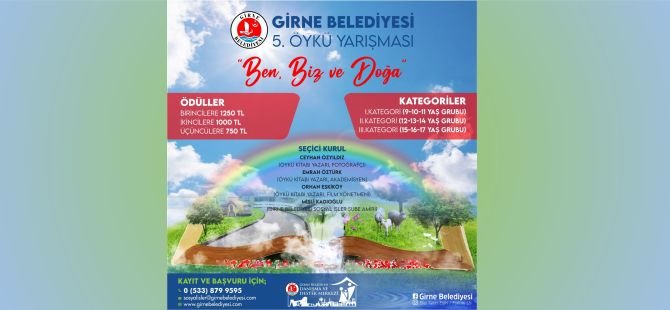 Girne Belediyesi Beşinci Öykü Yarışması’nın Sonuçları Belli Oldu