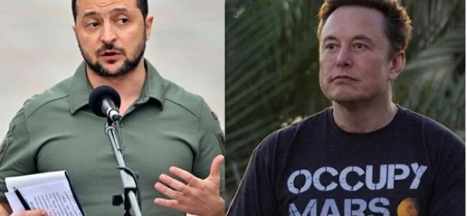 Elon Musk ve Zelenskiy Twitter’da karşı karşıya geldi: Küfürlü yanıt