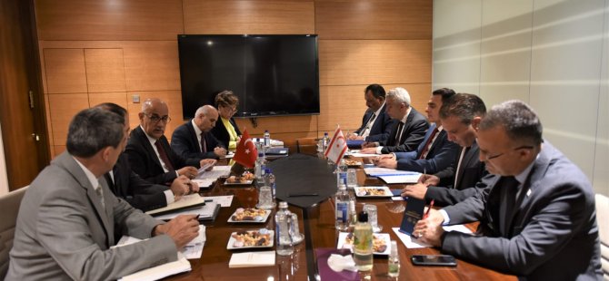 Oğuz Ankara’da TC Tarım Bakanı Kirişci ile Görüştü