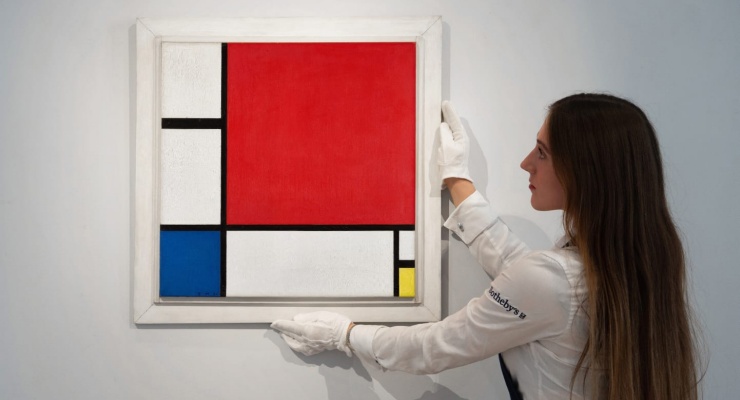 Piet Mondrian’ın en ünlü tablosu açık artırmaya çıkıyor