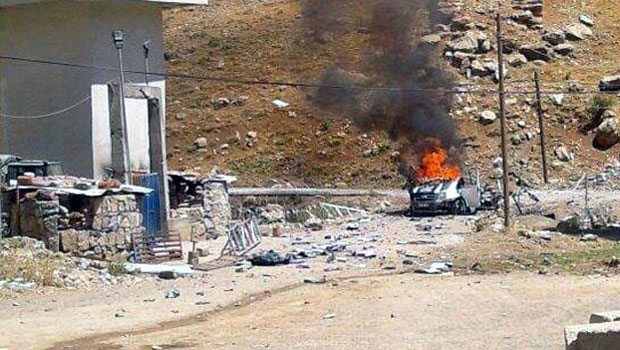 Jandarma karakoluna bombalı araçla saldırı