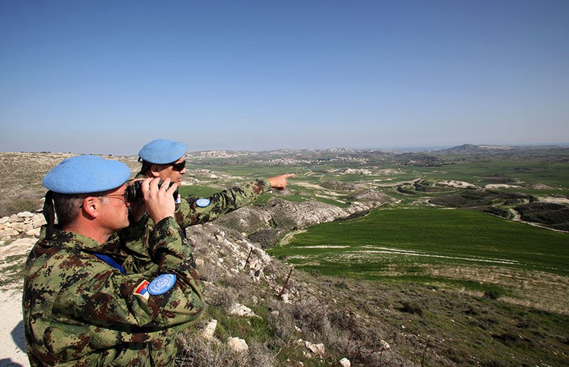 Denya Muhtarı Yeorgiu, UNFICYP’in Kıbrıslı Türklere ara bölgeden arazi verdiğini iddia etti