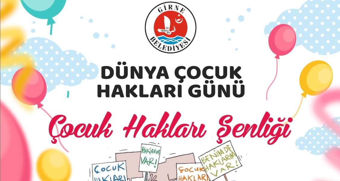 Girne’de 19-20 Kasım’da Çocuk Hakları Şenliği Düzenleniyor