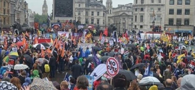 İngiltere’de grev dalgası büyüyor! 100 bin kamu personeli iş bırakıyor