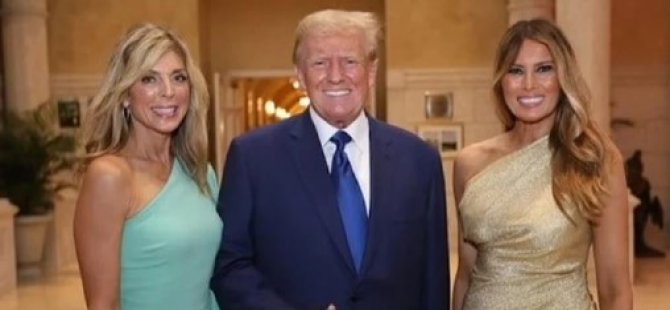 Trump’ın bu fotoğrafı gündem oldu: Bir yanda yeni bir yanda eski eşi…