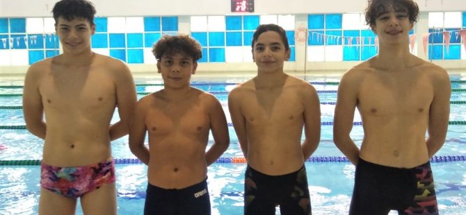 Yakın Doğu Koleji’nin öğrencileri, yüzme yarışlarında KKTC’yi temsil edecek!